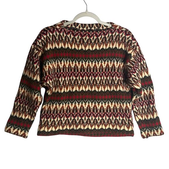 Iceland Hans Heitsch Jersey Modeller Vtg Sz XS/S Scandanavian Lambswool Sweater - Picture 1 of 10